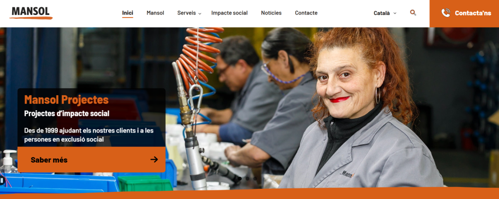 Nova web del CET Mansol Projectes